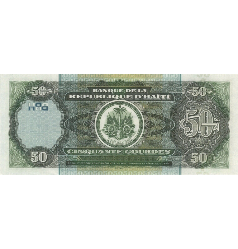 Haití 50 Gourdes 2003 Pick 267